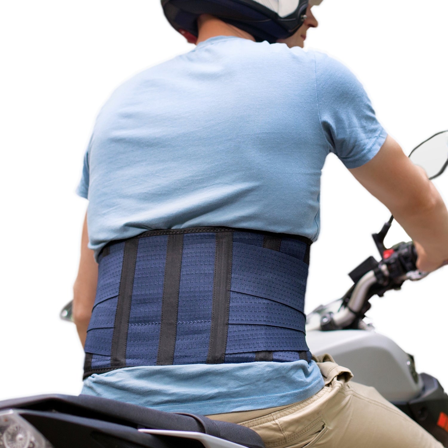 stabilizing lumbar back support