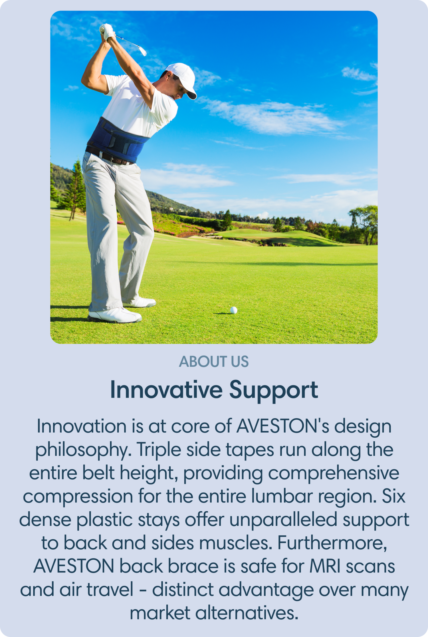 golf back brace for lower back support