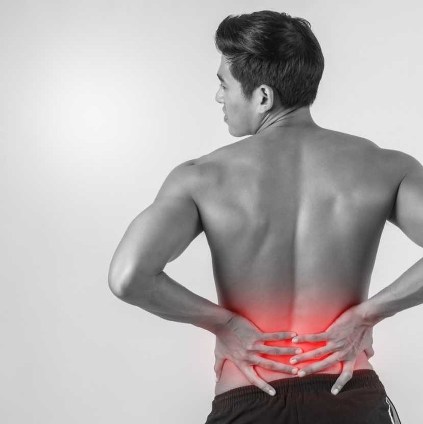 discreet lower back brace for herniated disc