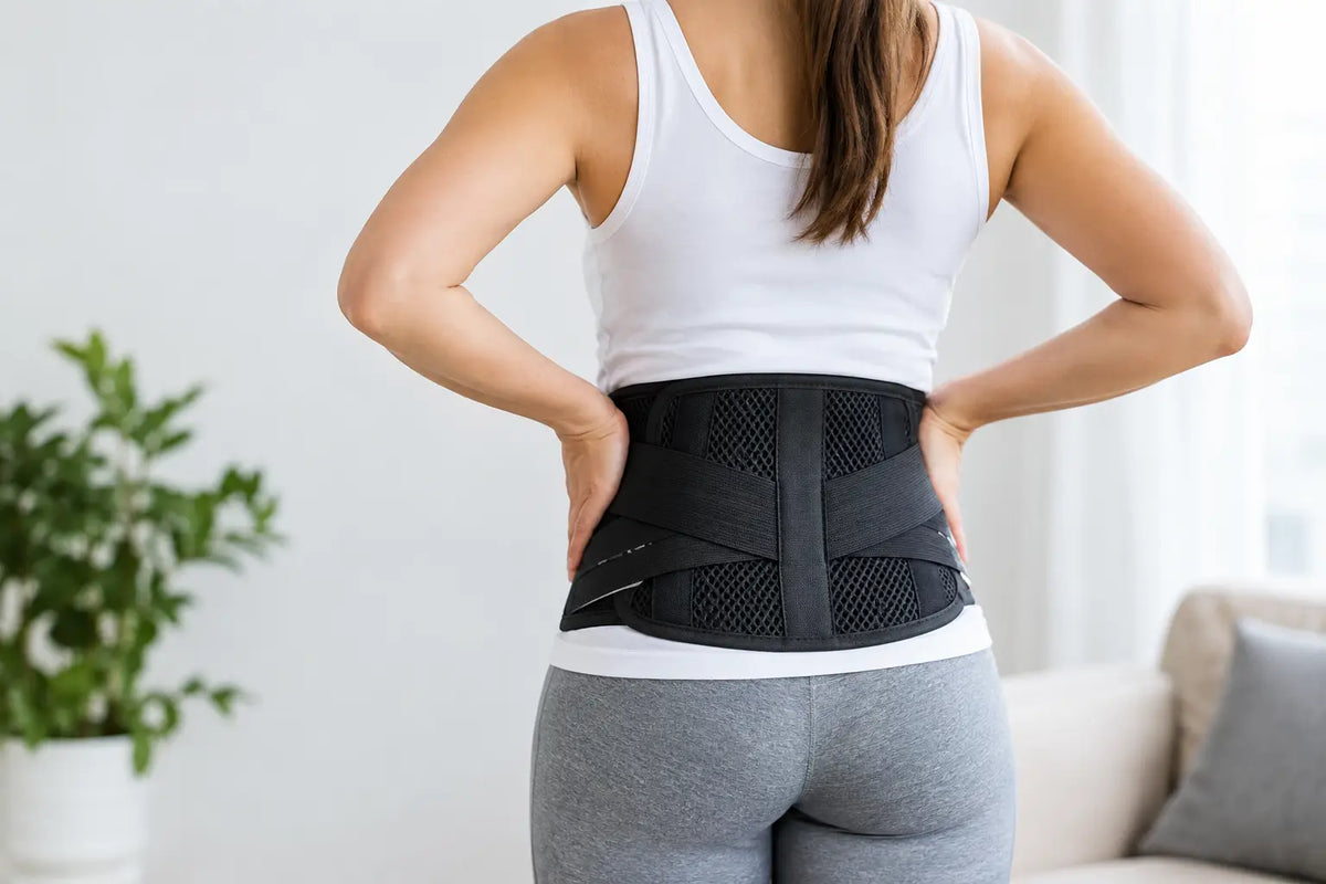 Breathable Lumbar Support Belt for All-Day Relief