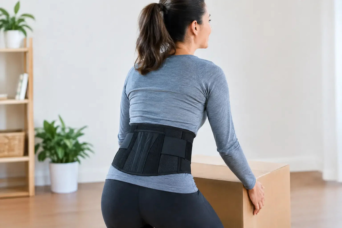 Waist and Back Support for Moving With Less Pain