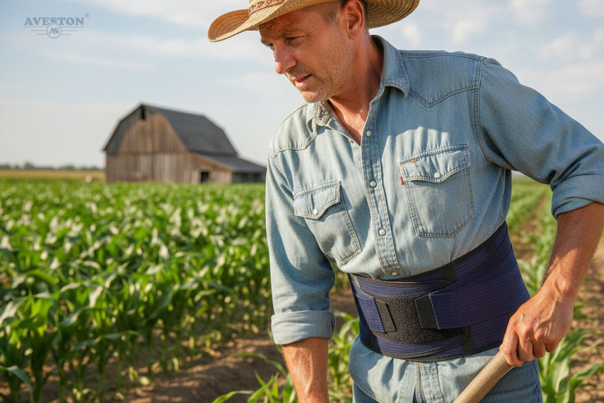 Back Brace Support for Work, Movement, and Relief