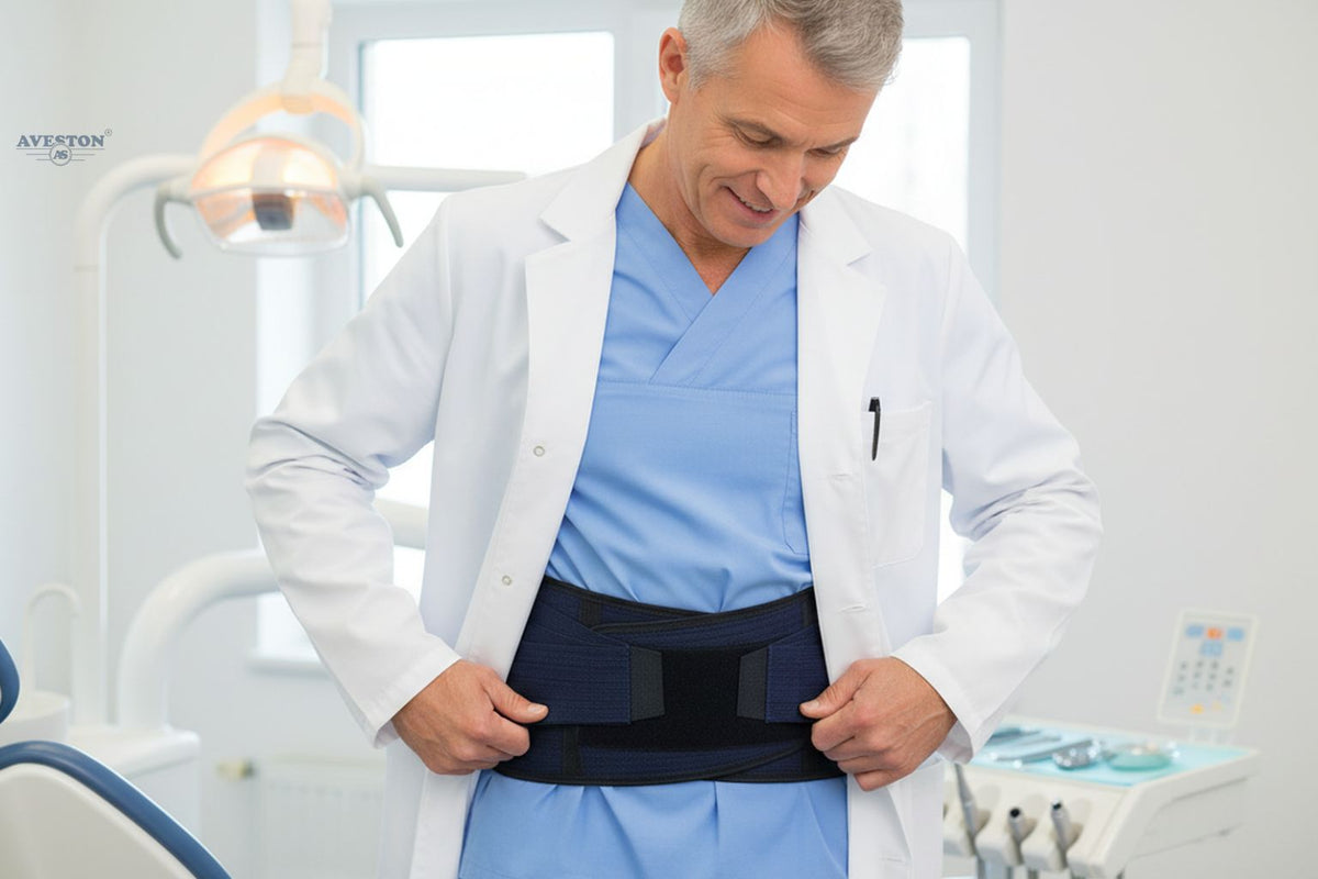 Slim Design Orthopedic Back Belt for Daily Relief