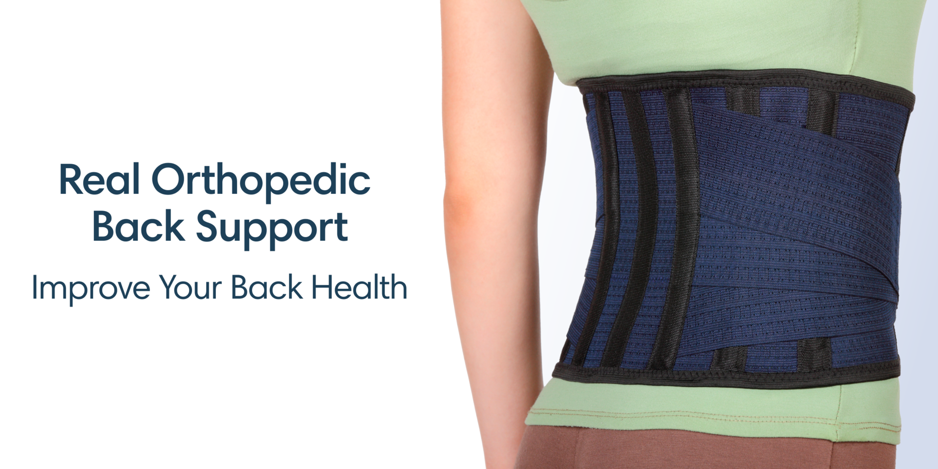 orthopedic back support belt for lower back pain relief by aveston
