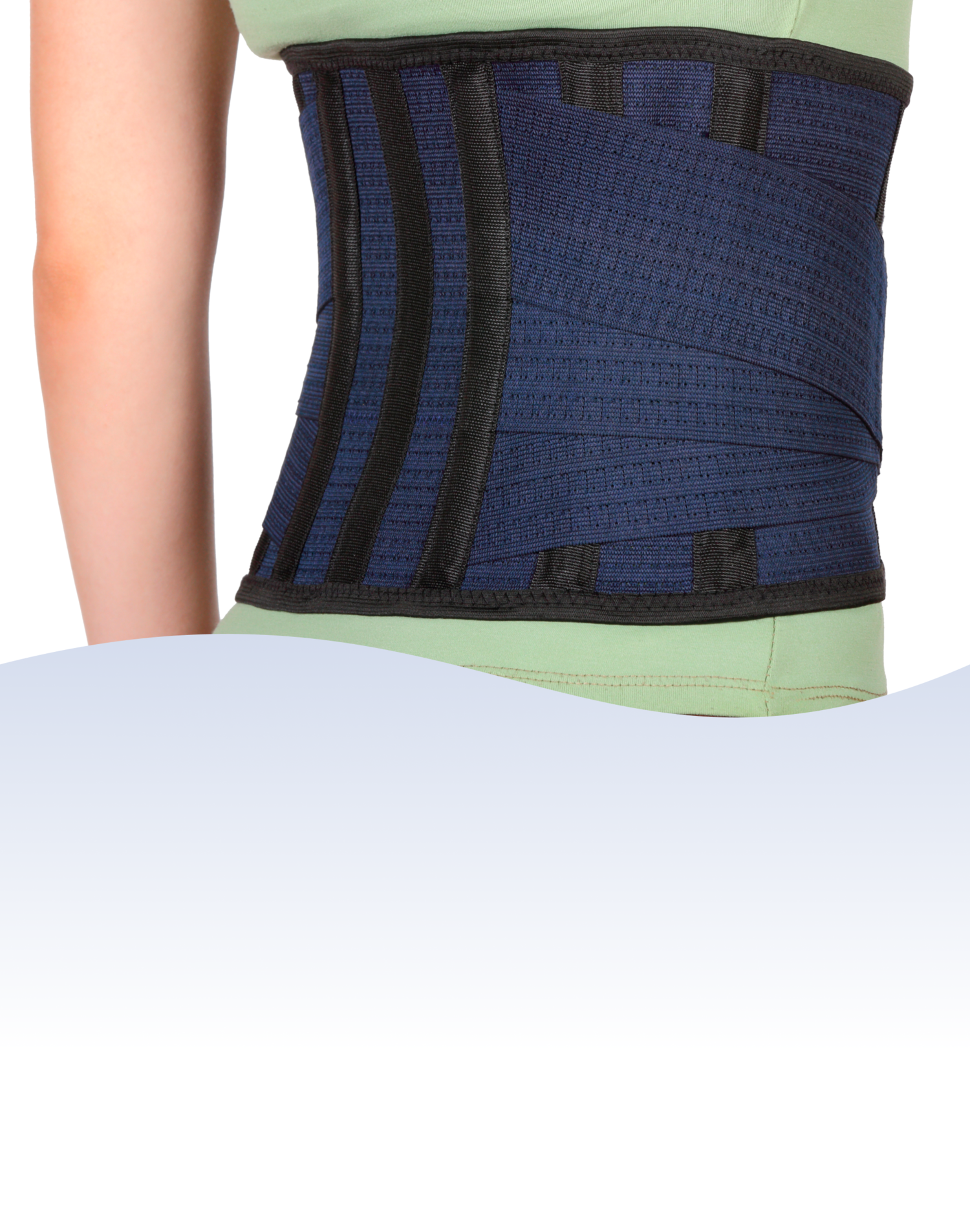 breathable back brace for lower back pain men by aveston