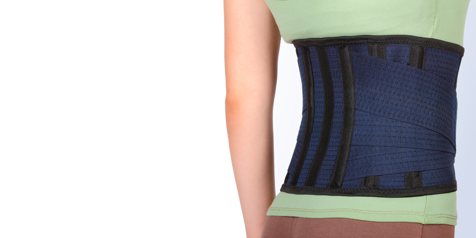 breathable back support brace for lower back pain relief by aveston